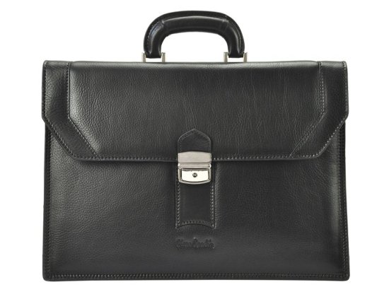 Kožená aktovka Pierre Cardin 21205 RM02 černá 