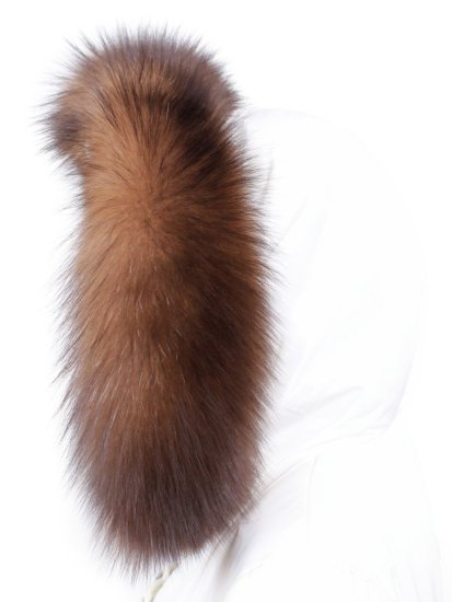 Kožešinový lem na kapuci - límec liška bluefrost wolf LBW 01/12 (70 cm) 2