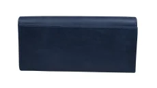 Dámská kožená peněženka SG-27066 indigo - zadní pohled