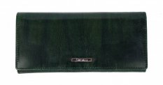 Dámská kožená peněženka SG-27120 zelená