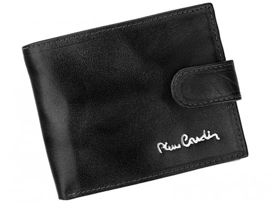 Pánska kožená peňaženka Pierre Cardin TILAK12 2323A RFID čierna (malá)