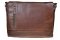 Pánská kožená taška na notebook 225581 hnědá