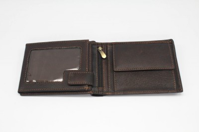 Pánska kožená peňaženka V-276/W čierna 3
