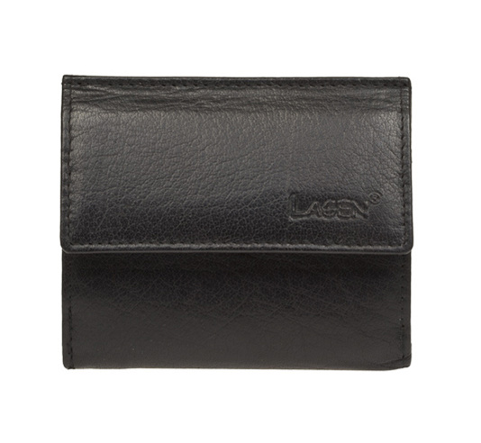 Kožená peňaženka E-21055 (malá peňaženka) čierna Kožená peňaženka E-21055 (malá peňaženka) čierna