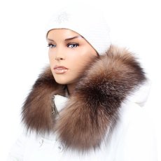Kožušinový lem na kapucňu - golier líška bluefrost wolf LBW 01/13 (55 cm)