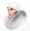 Fur trim on the hood - fox collar bluefrost white LB 21/20 (70 cm) 2