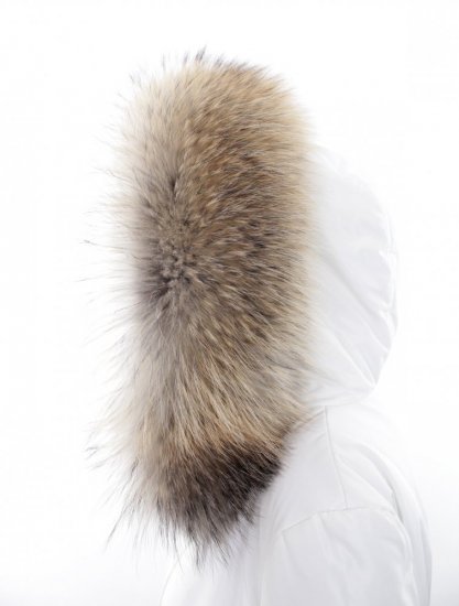 Fur trim on the hood - raccoon collar LM 10 (80 cm)