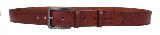 Pánský kožený opasek Scorteus SC - 1776/50/1 hnědý 3