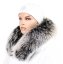 Kožušinový lem na kapucňu - golier medvedíkovec arctic snowtop M 31/3 (75 cm)