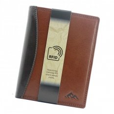 Pánska kožená peňaženka El Forrest 2546-21 RFID hnedá