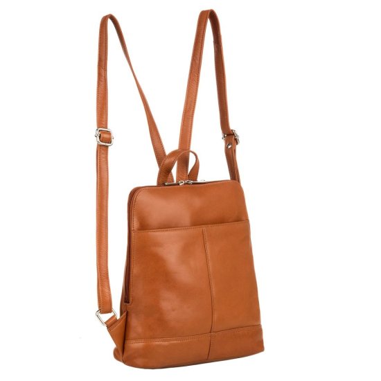 Kožený batoh El Forrest Colin hnědý 3