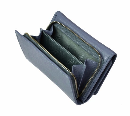 Dámská kožená peněženka SG-27106 B Lavender 3
