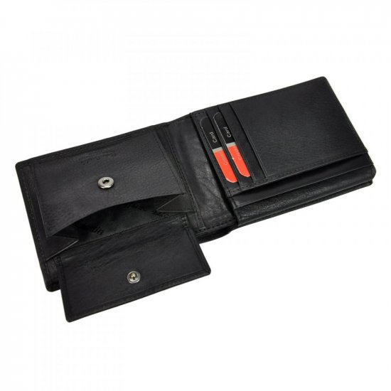 Pánska kožená peňaženka Pierre Cardin TILAK50. 28806 RFID čierna
