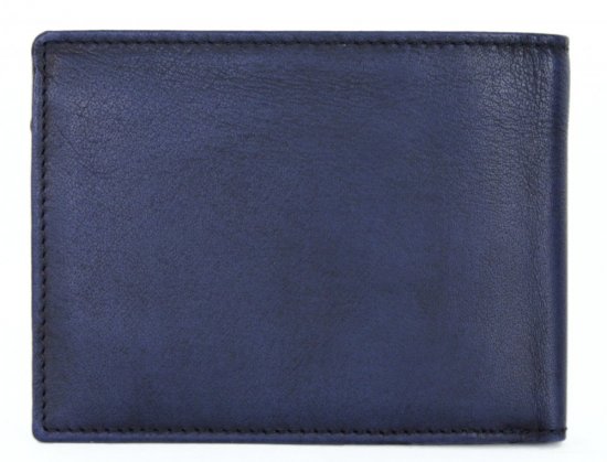 Pánska kožená peňaženka - 27941142007 modrá 1