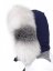 Fur trim on the hood - fox collar bluefrost white LB 21/1 (65 cm) 1