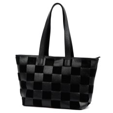 Dámska kožená kabelka FIONA čierna