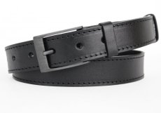 UNI kožený opasek Black Hand 2034-98 černý UNI kožený opasek Black Hand 2034-98 černý