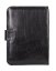 Kožený diář A5 SC Komen. černý - zadní strana Kožený diář A5 SC Komen. černý - zadní strana