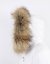 Kožušinový lem na kapucňu - golier medvedíkovec béžová M 43/1 (60 cm)