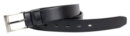 Pánský společenský kožený opasek 230-100-60 černý 2