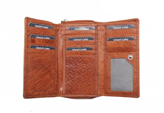 Dámska kožená peňaženka SG-21770 TAN