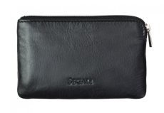 Kožená klíčenka SG-27289 černá