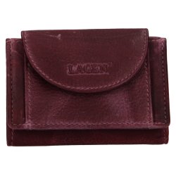 Dámska kožená peňaženka W-22030/D plum (malá peňaženka)