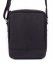 Pánská kožená taška přes rameno SG-2171 černá - přední pohled 02