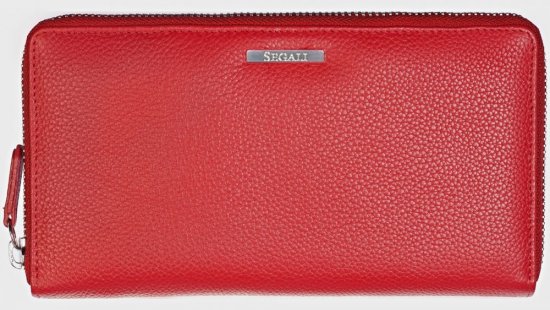 Dámska kožená peňaženka 210030 červená