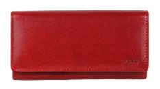 Dámská kožená peněženka V-2102/T červená