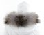 Kožušinový lem na kapucňu - golier medvedíkovec M 154/10 (61 cm)
