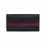 Dámska kožená peňaženka W-22025/IT čierno-červená