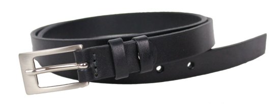 Dámský kožený opasek Black Hand 2139-98 černý