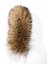 Fur trim on the hood - raccoon collar beige M 01/21 (70 cm) 1