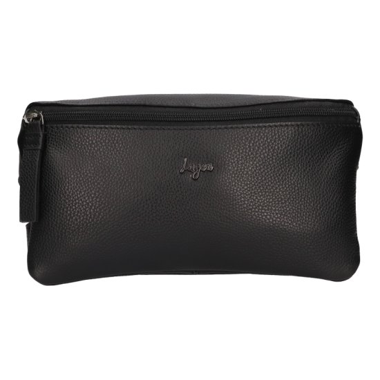 Kožená ledvinka LG 2028 černá