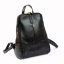Kožený batoh Karin černý + tm. hnědý 1