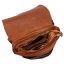 Kožený batoh UNISEX Elien camel - vnitřní vybavení