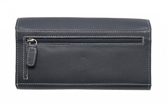Dámská kožená peněženka SG-260225 modrá