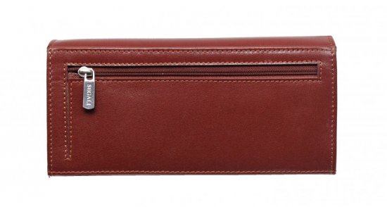 Dámská kožená peněženka SG-22025 A koňak