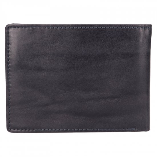 Pánská kožená peněženka LG-22111 šedá 1