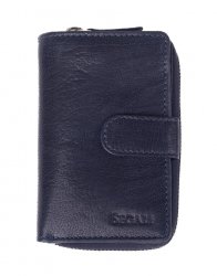 Dámská kožená peněženka SG-21619 modrá