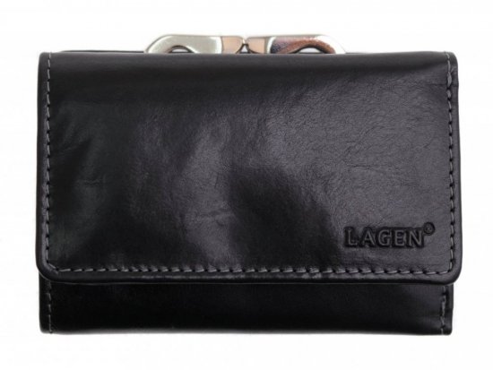 Dámska kožená peňaženka HT-233/T čierna