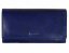 Dámska kožená peňaženka SG-228 modrá 2 - predný pohľad