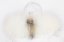Kožešinový lem na kapuci - límec mývalovec M B11 béžový melír  (70 cm)