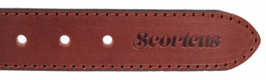 Pánský kožený opasek Scorteus SC - 1776/50/1 hnědý 3