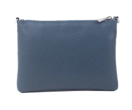 Dámská kožená taška přes rameno SG-A26B tmavě modrá 2