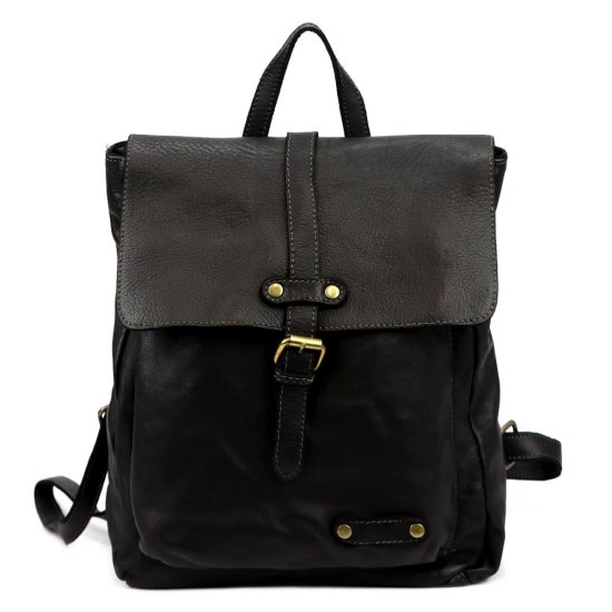 Kožený batoh UNISEX Elien čierny