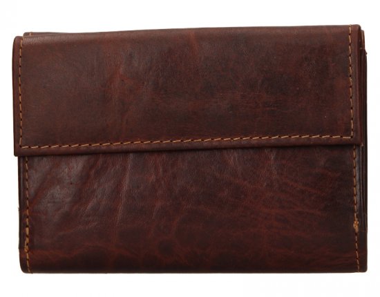 Dámska kožená peňaženka LG-210/M hnedá