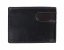 Pánska kožená peňaženka D-2614 RFID čierna 1