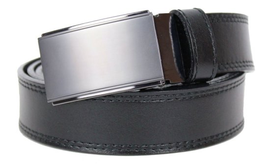 Pánský kožený opasek Scorteus SC 2033/2 černý